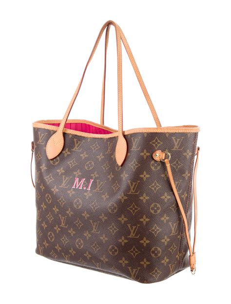 fake louis vuitton neverfull mm monogram